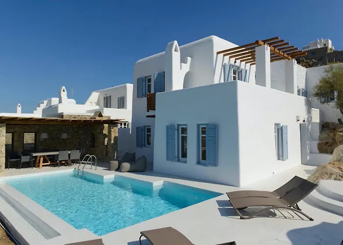 Villa Pearl Near Ornos By Diles *