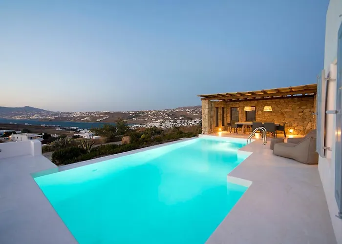 Villa Pearl Near Ornos By Diles *